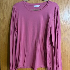 LC Lauren Conrad Rose Long Sleeve Tee